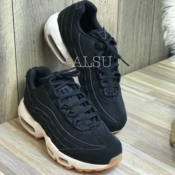 Nike Shoes - Nike Air Max 95 Black Anthracite White W AUTHENTIC